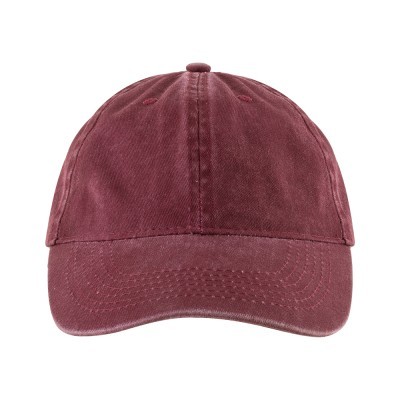 Gorra algodón efecto lavado personalizada